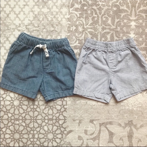 Carter's Other - Carter’s boys shorts sz 12 mo LIKE NEW